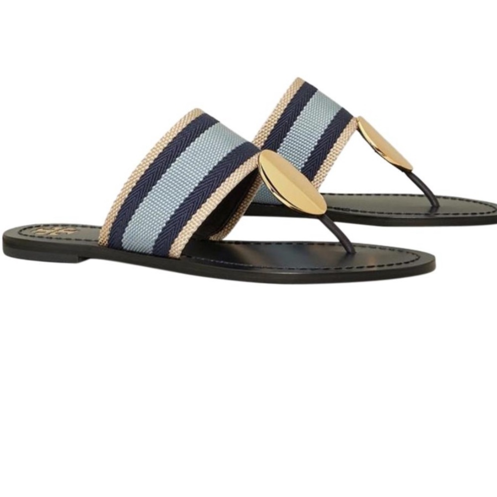Authentic Tory Burch Patos Disk Sandal